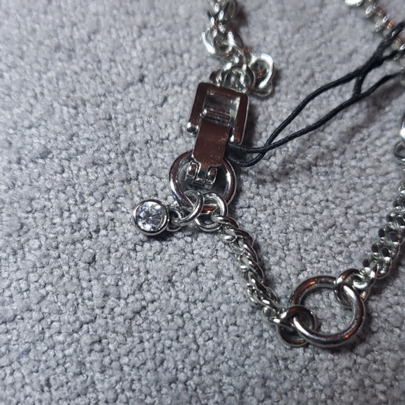 Givenchy adjustable length pave jewels necklace - Picture 2 of 6